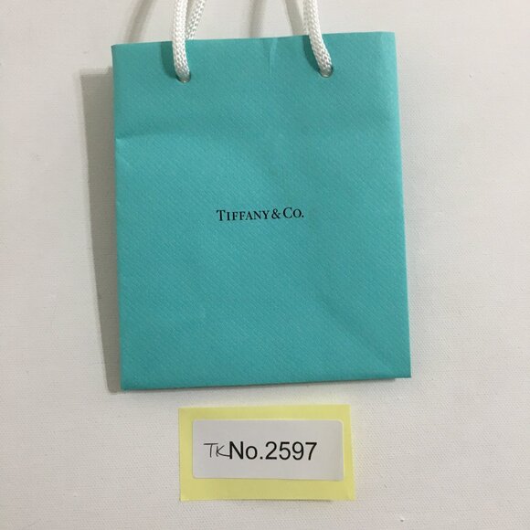 Tiffany & Co Mini Paper Gift Bag 6" x 5" x 3" NEW! - Picture 14 of 14